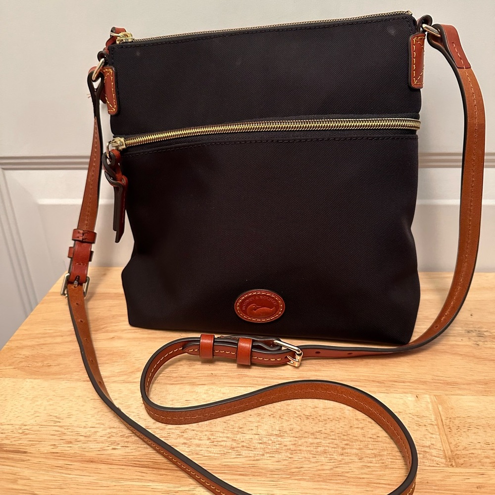 Dooney & Bourke Black Nylon Crossbody